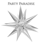 Foil 4D Star Balloons 22inches Starburst Explosion for Parties weddings Holiday