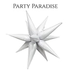 Foil 4D Star Balloons 22inches Starburst Explosion for Parties weddings Holiday