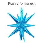 Foil 4D Star Balloons 22inches Starburst Explosion for Parties weddings Holiday