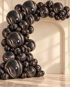 Black agate (Marble) Balloons 12in 100pk For Birthdays Parties Weddings Anniversary Corporate Events Holiday Celebrations