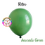 Retro Balloon Natural Latex Rubber 12 inches "Avocado Green" 100ct - perfect for themed party decor and event supplies online