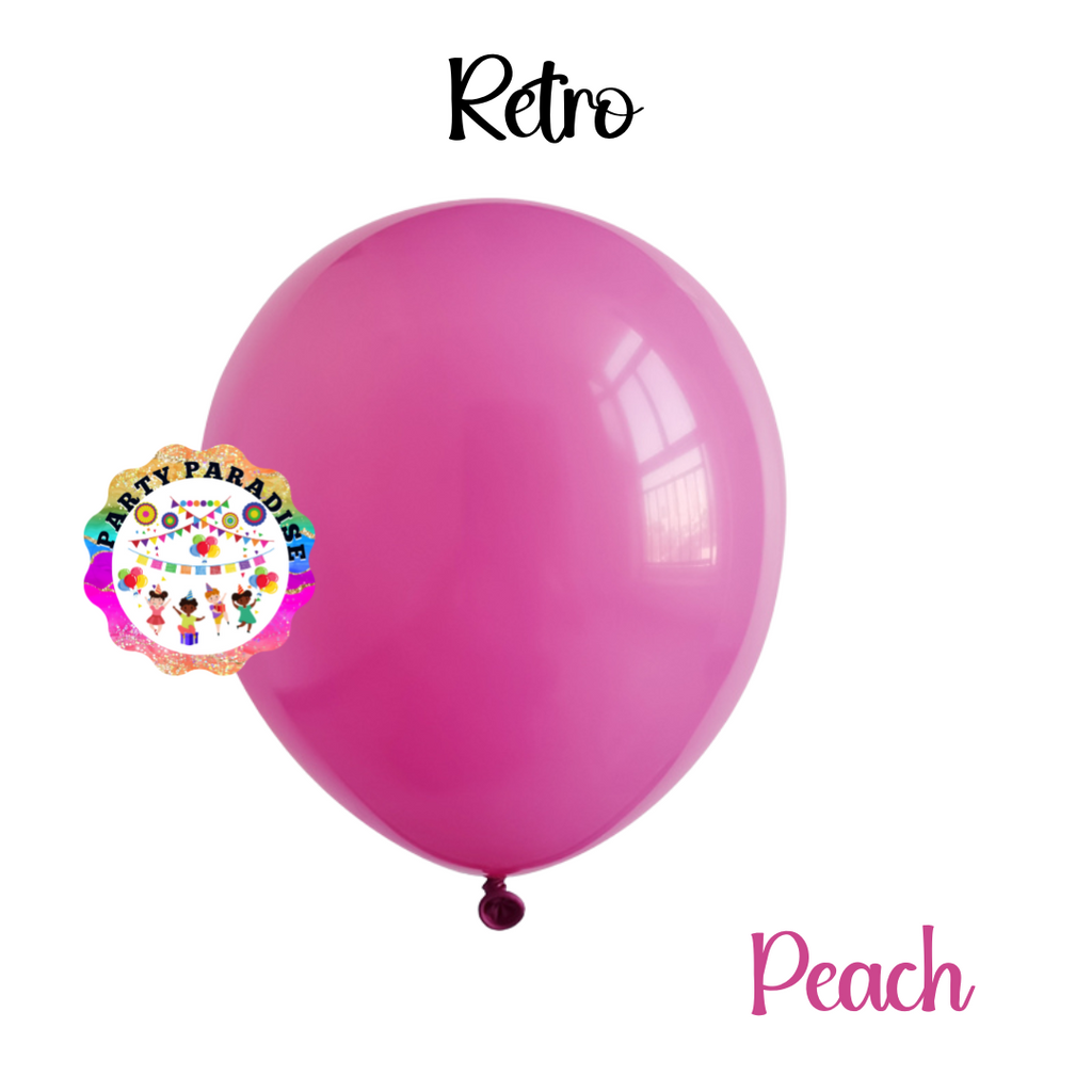Balloon Natural Latex Rubber 12 inches "Peach" 100ct party supplies