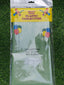 Plastic table covers reusable in light Green-2pk, balloons, party decorations, durable tableware for events, birthday, wedding, baby shower.