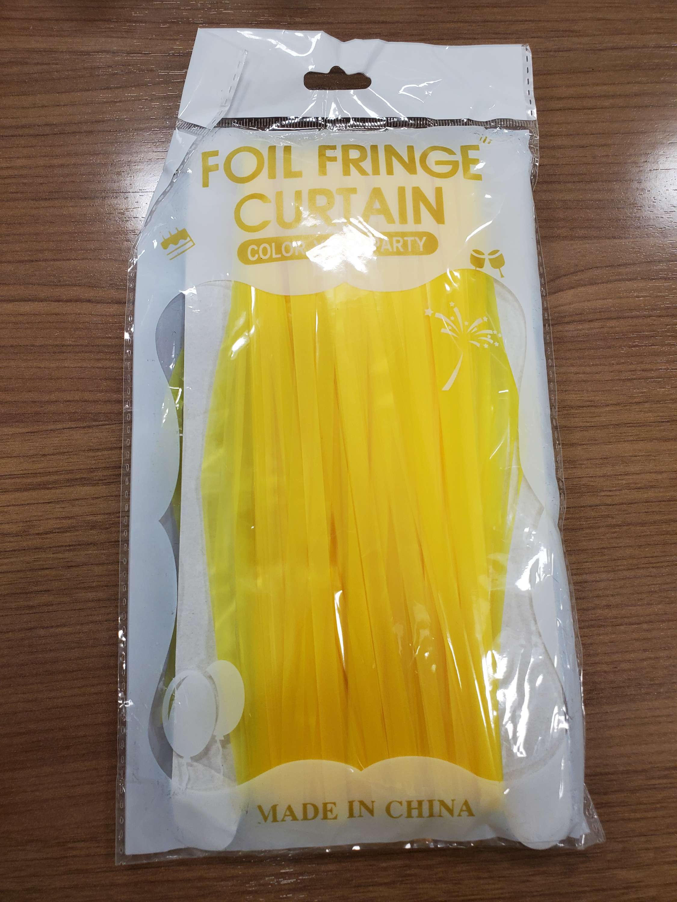 Yellow Backdrop 2 pk party decorations Main image