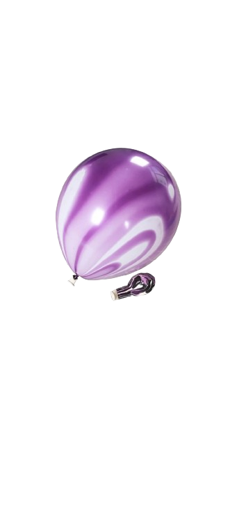 Purple Agate (Marble) Balloon 12in 100pk party decorations