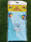Table cover Reusable in Light Blue 2-pk size 54"x108" for party decorations, wedding, birthday, and event supplies.