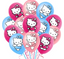 Hello Kitty Themes balloons-12 inches - 18ct