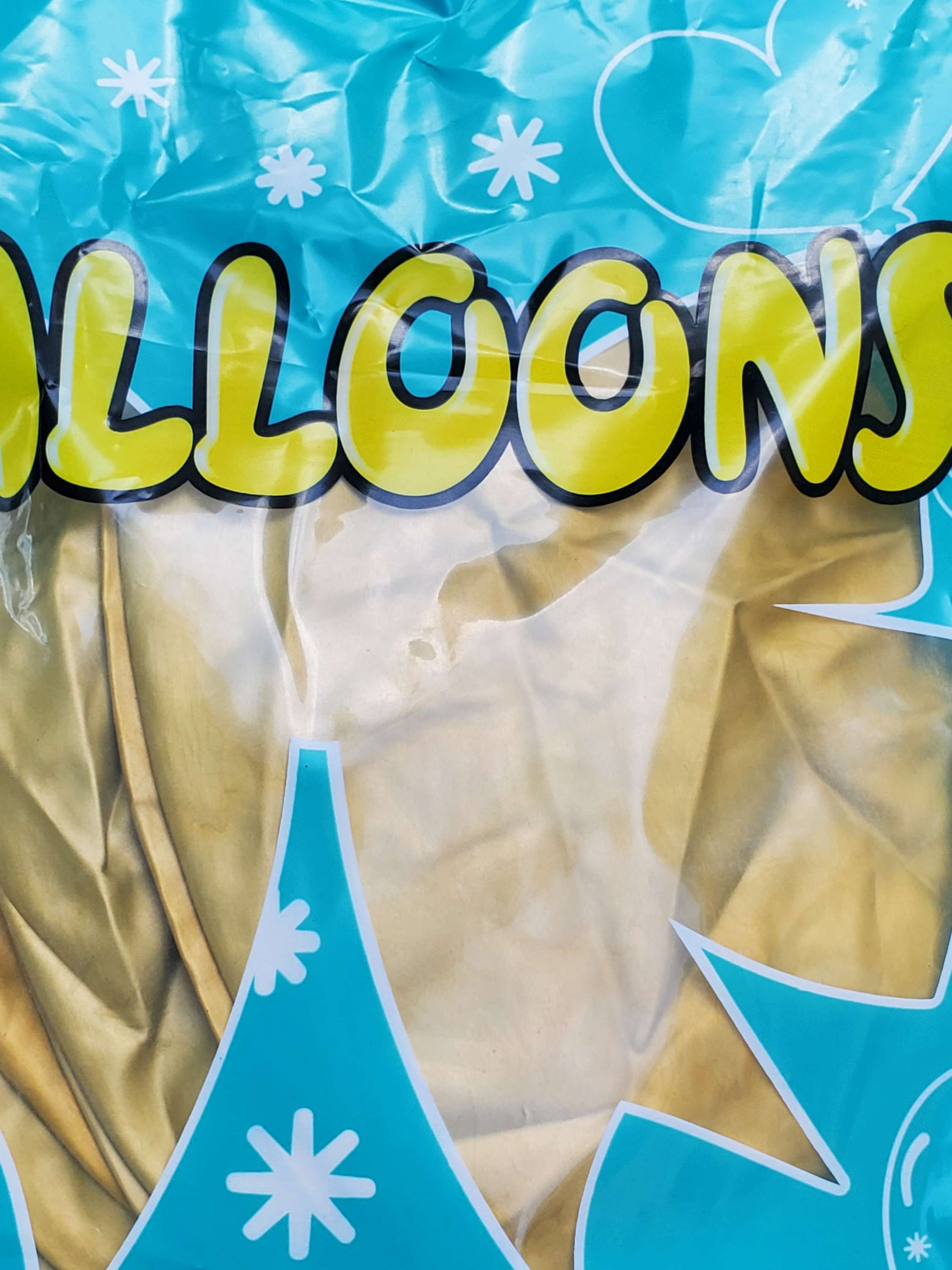 Chrome Balloons 36 inches in Gold 10Ct Secondary image