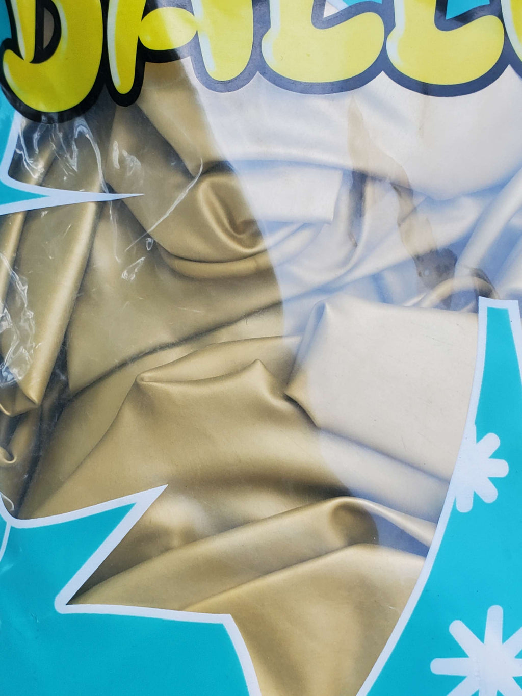 Chrome Balloon 18 inches 50ct Gold