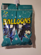 Blue Agate (Marble) Balloons 12 in 100pk party supplies