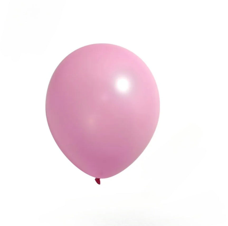 Regular Matte Balloons 12inches "Pink" 100ct party supplies, perfect for baby showers, birthdays, weddings, or any themed celebration. Main image