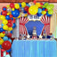 Carnival Circus Red Yellow Blue balloon Garland Kit 117 pcs for party decorations