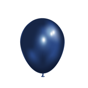 Regular Matte Balloons in "Midnight Blue" 12inches 100ct for party decorations
