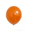 Metallic Balloon 12inches 100ct in "Orange" for party supplies and decorations