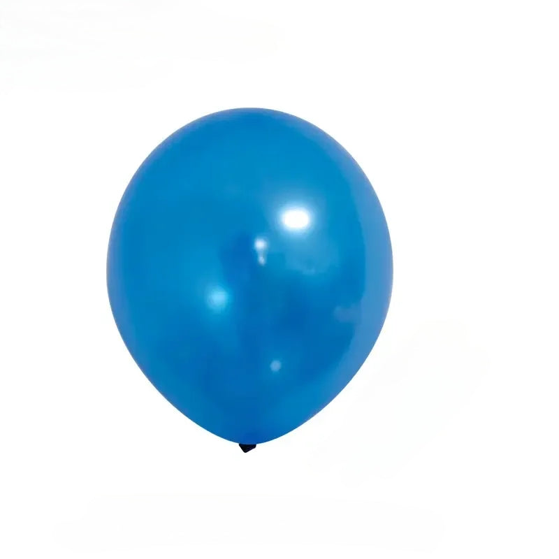 Metallic Balloon 12inches 100ct in Blue for party decorations