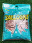 Chrome Balloon in Rose Gold 18 inches 50ct party supplies