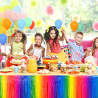 Rainbow Table Skirt (2 pack) for kids party