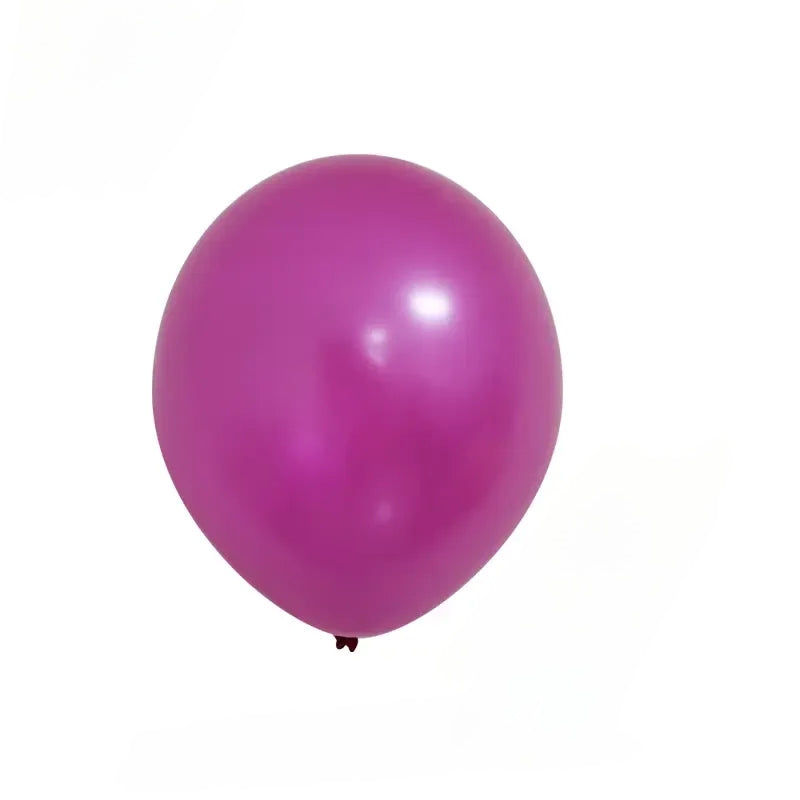 Metallic Balloons Fuchsia 12inches 100Ct party supplies Main image