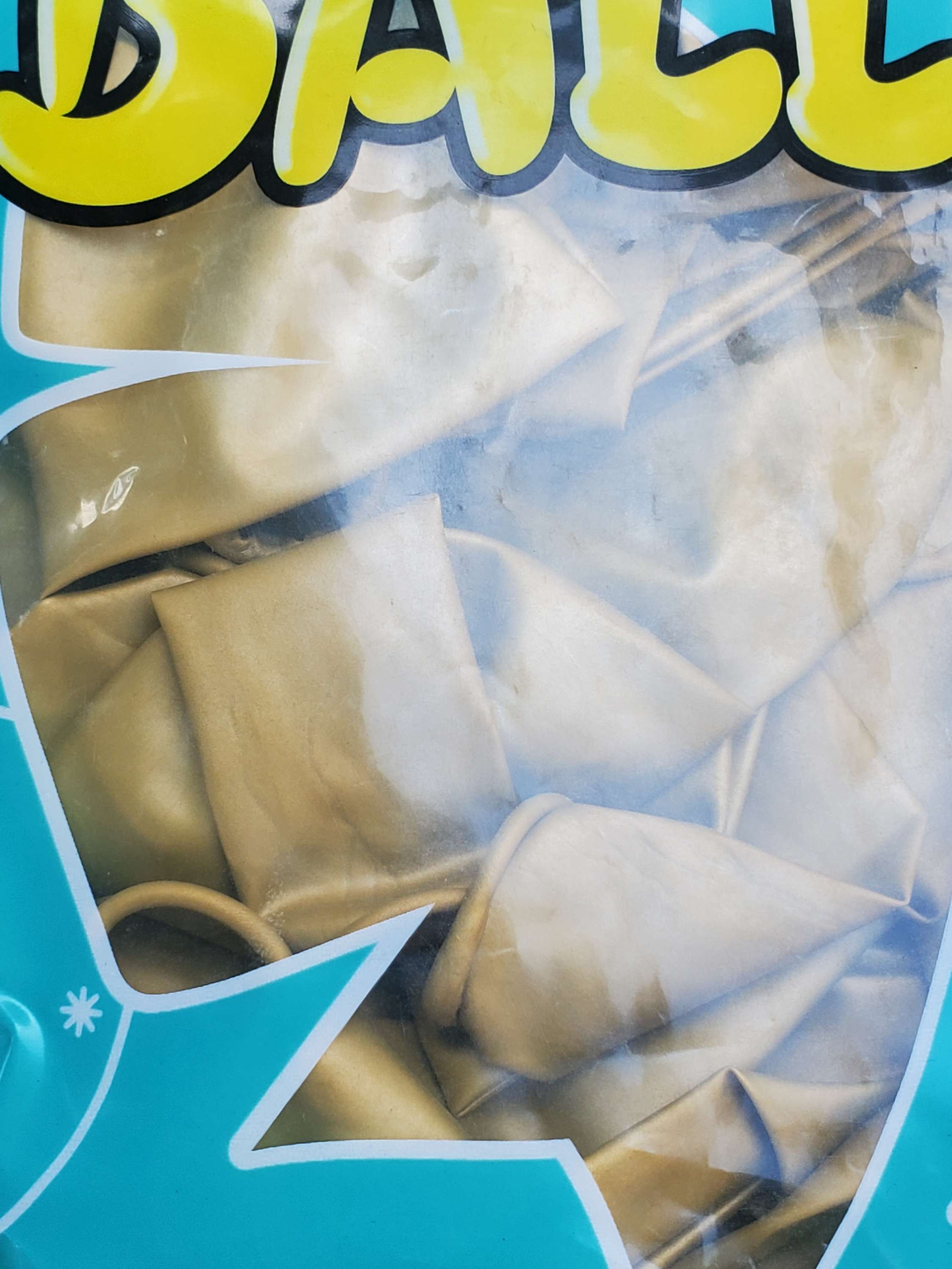 Chrome Balloon Gold 12 inches 50Ct Secondary image