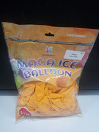 Retro Balloon Natural Latex Rubber 12 inches "Lemon Yellow" 100ct party supplies