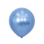 Chrome Balloon 12inches "Blue" 50ct for party supplies, themed party decor, wedding decorations, and birthday party supplies.