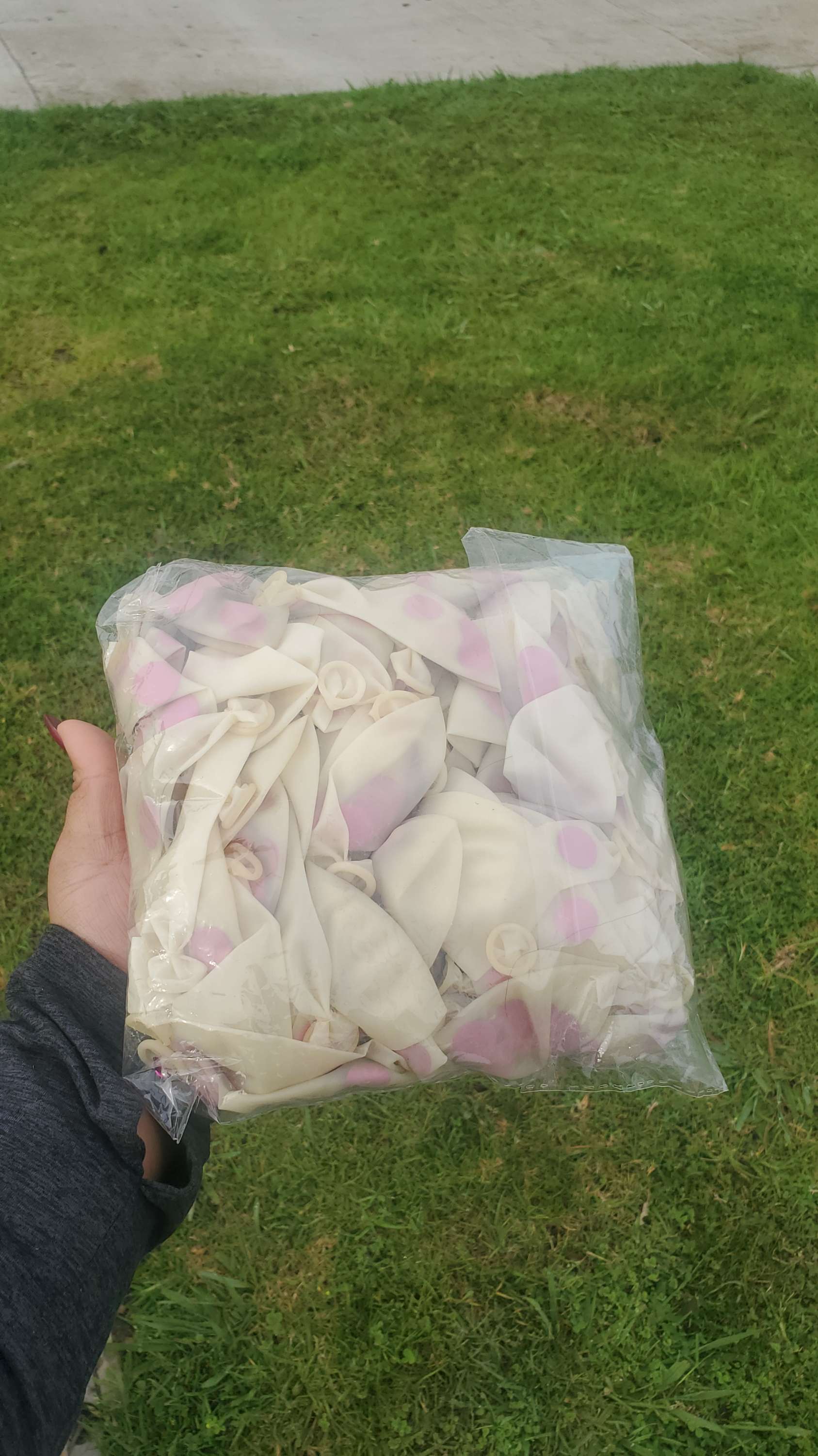 Confetti Balloon in rose red 12 inches 25pk, perfect for party decorations, event supplies, and celebration decorations.