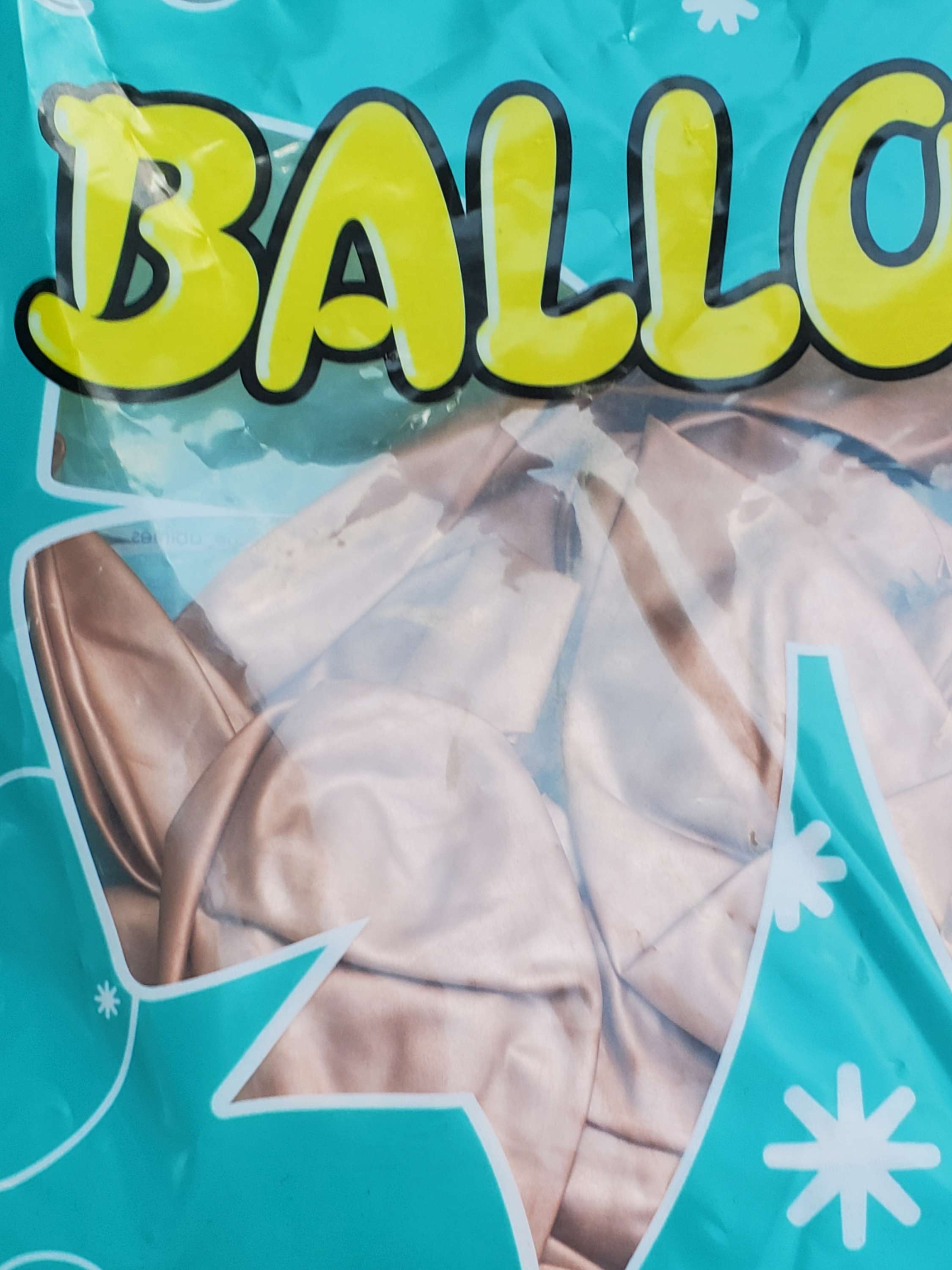 Chrome Balloon Rose Gold 50ct 12inches Secondary image