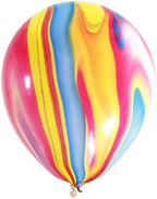 Rainbow Agate (Marble) Balloon 12in 100pk party supplies