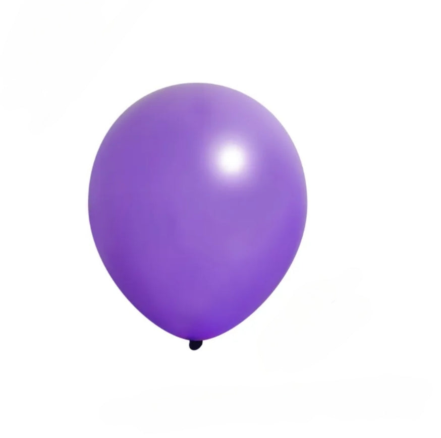 Regular Matte Balloons 12inches 100ct "Purple" for party decorations Main image