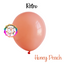 Retro Balloon Natural Latex Rubber 12 inches "Honey Peach" 100ct party supplies decoration