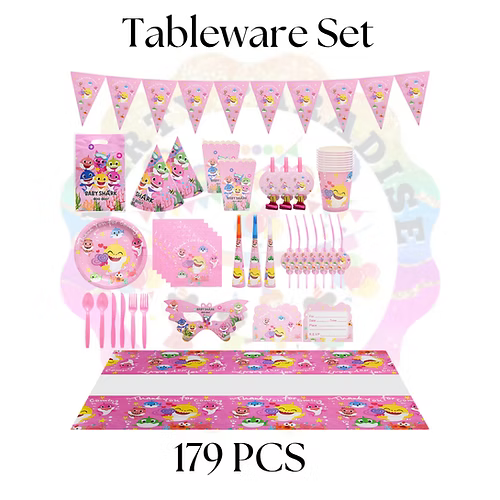 Baby Shark Part Tableware Sets 179pcs Main image