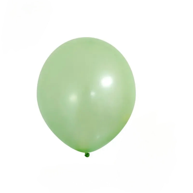 Metallic Balloon 12inch 100ct in Grass Green for party supplies, wedding decorations, and birthday party decor Main image