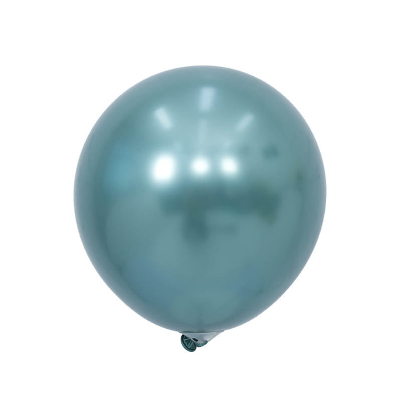 Chrome Latex Balloon 12inches "Blackish Green" 50ct Secondary image
