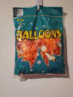 Yellow Agate (Marble) Balloon 12in 100pk party supplies package