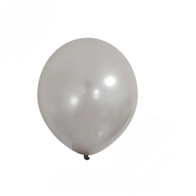 Metallic Balloon 12inches 100ct in Silver for party decorations, birthday, wedding, baby shower; event supplies online.