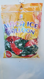 Christmas Print theme balloons 12 inch 100ct bag, perfect party supplies for themed decorations, ideal for holiday events.