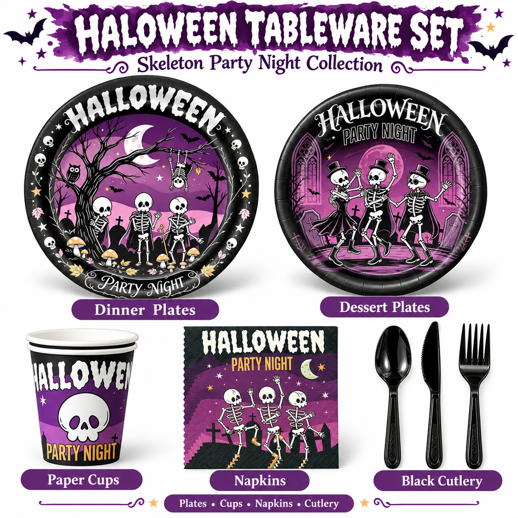 Bone Appetit Ultimate Party Bundle Kit for your Halloween Soiree