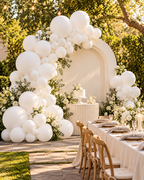 Regular Matte Balloons 12inches "White" 100ct for Birthdays Parties Corporate Events Holidays