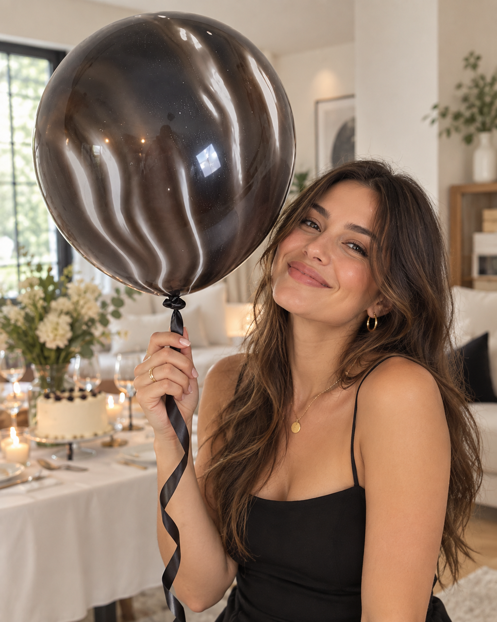 Black agate (Marble) Balloons 12in 100pk For Birthdays Parties Weddings Anniversary Corporate Events Holiday Celebrations