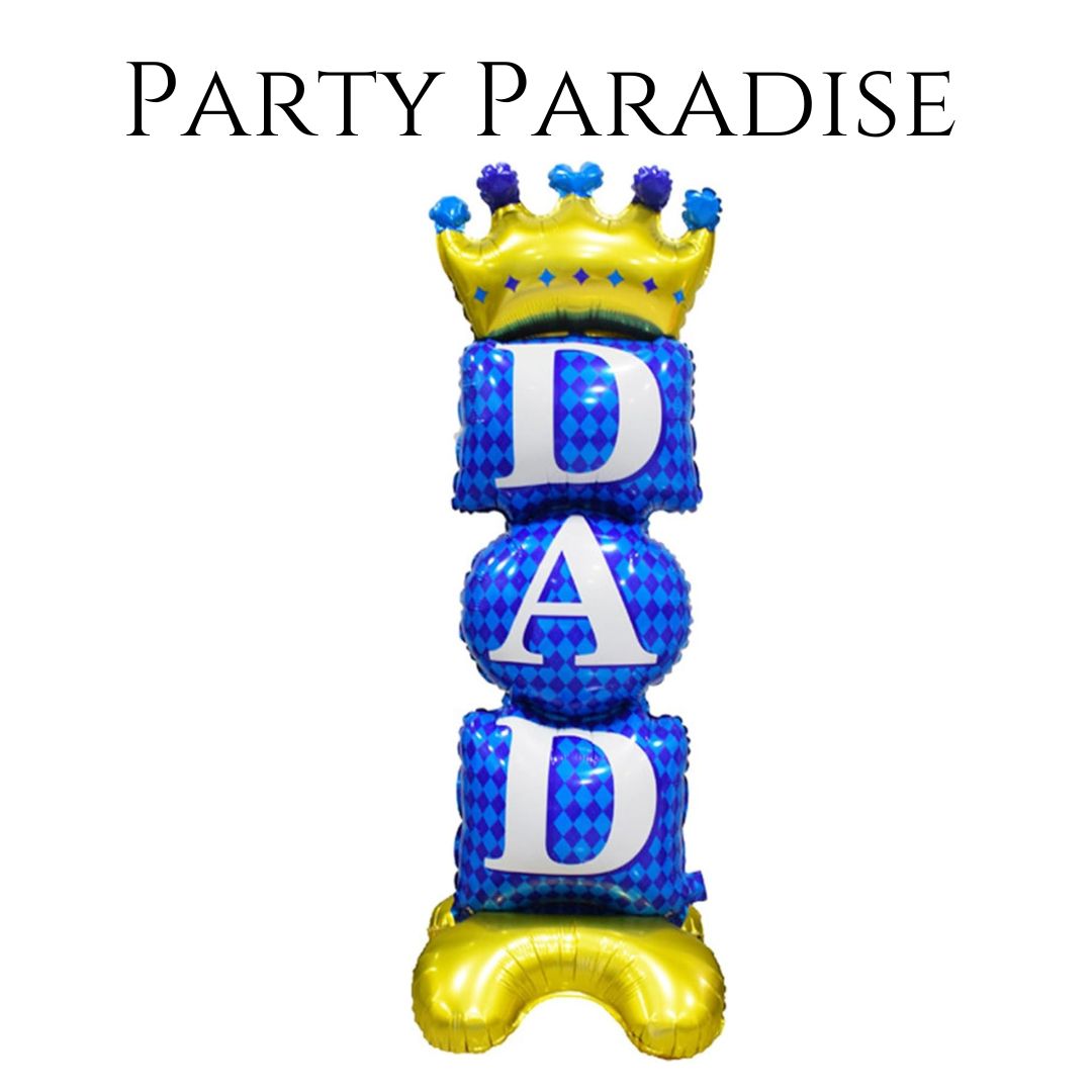 Dad 3D Foil Ballon 112x39x39cm