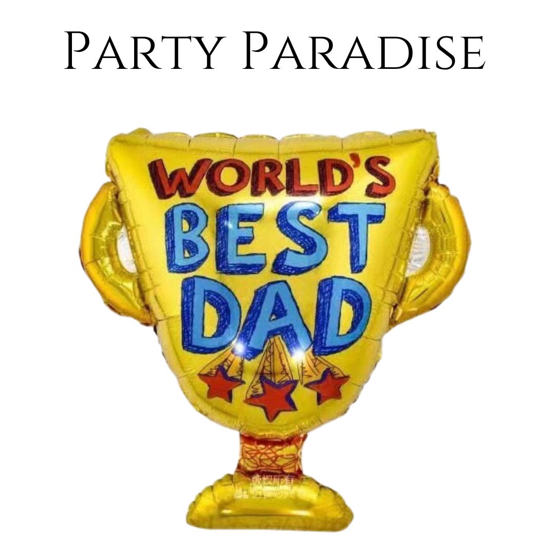 Best Dad 3D Foil Balloon  1PCS Main image
