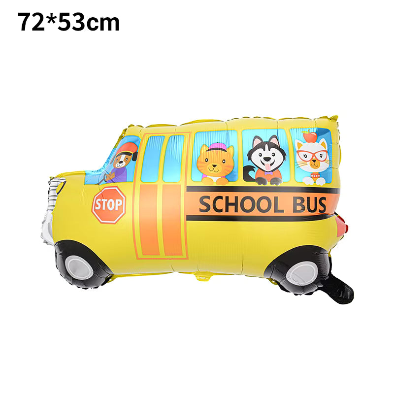 Back to School Balloon School Bus Main image