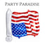 US Flag Foil Balloon 73cmx50Cm 1PC
