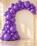 Regular Matte Balloons 12inches 100ct "Purple" for Birthdays Parties Weddings, Corporate Events. Holidays