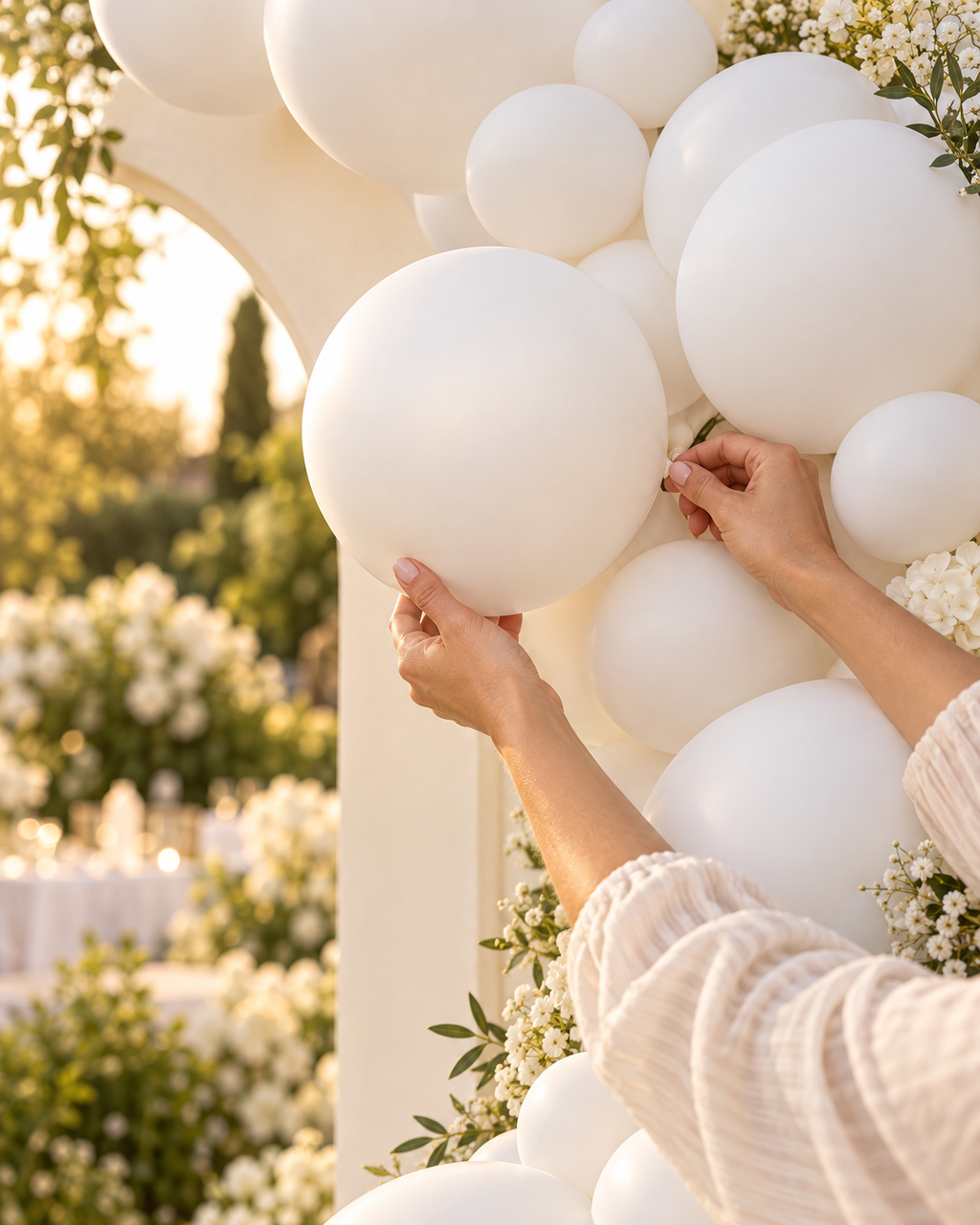 Regular Matte Balloons 12inches "White" 100ct for Birthdays Parties Corporate Events Holidays