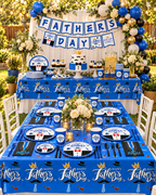 Father's Day Tableware Set 122 pieces Bundle Party Kits for 20 guests