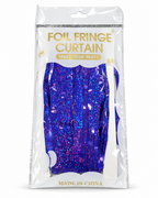 Purple Holographic Fringe Backdrop