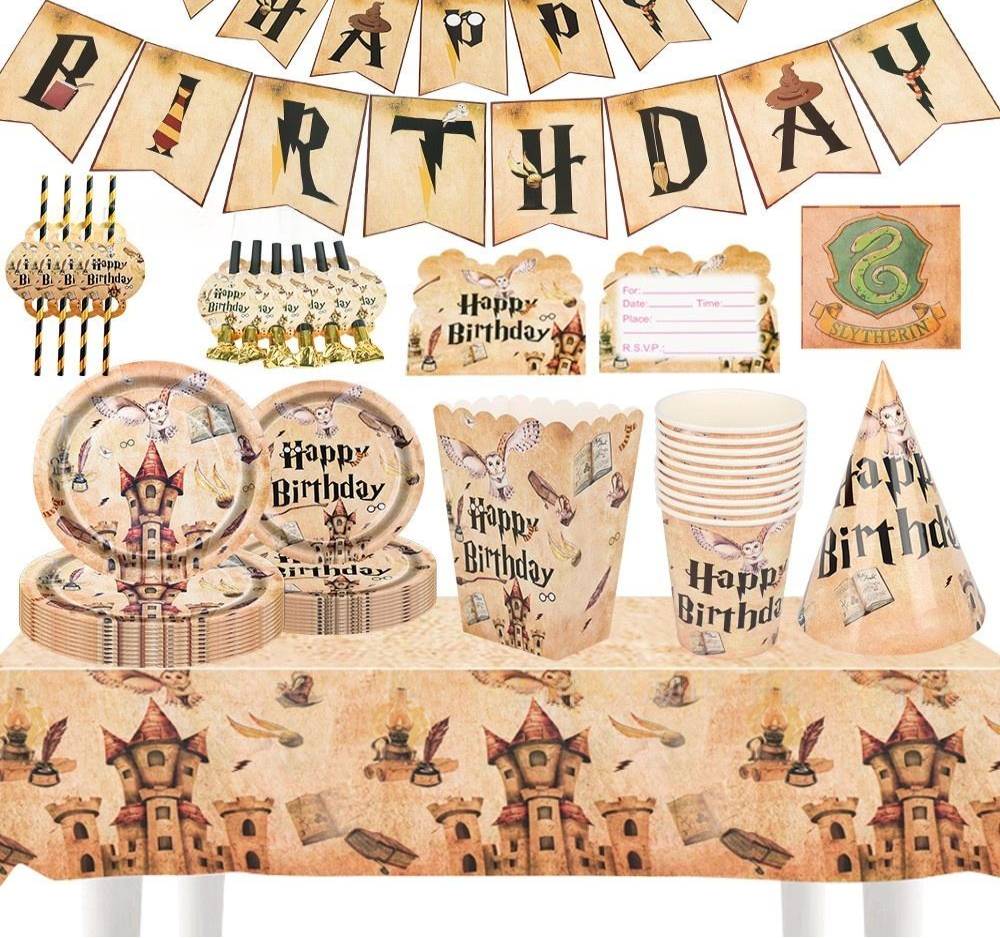 Harry Potter Tableware Set 132pcs