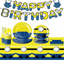 Minion Tableware Set 151pcs