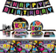80s Themed Tableware Set 145pcs